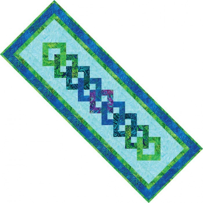 Free robert kaufman linked runner pattern